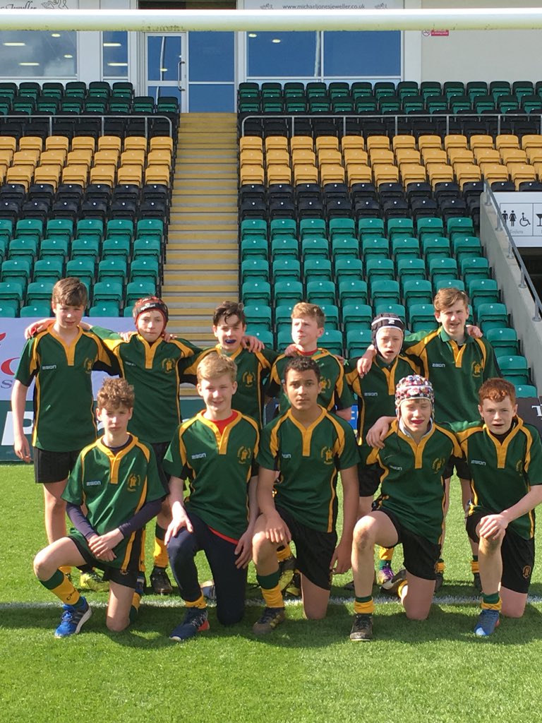 cnspedept's tweet photo. Amazing work by the Year 8 rugby team at Northampton Saints. Runners up at the Redrow 7’s https://t.co/Dz56cMBhm7