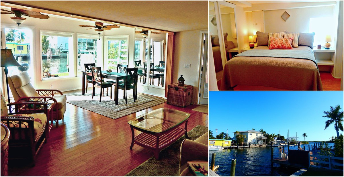 Bayview Bungalow is offered weekly or monthly April-December and monthly January-March. This 2 bedroom bungalow is on the water and with-in a 5 minute walk to Downtown Matlacha. For more information go to listings.heropm.com/FL152751S#