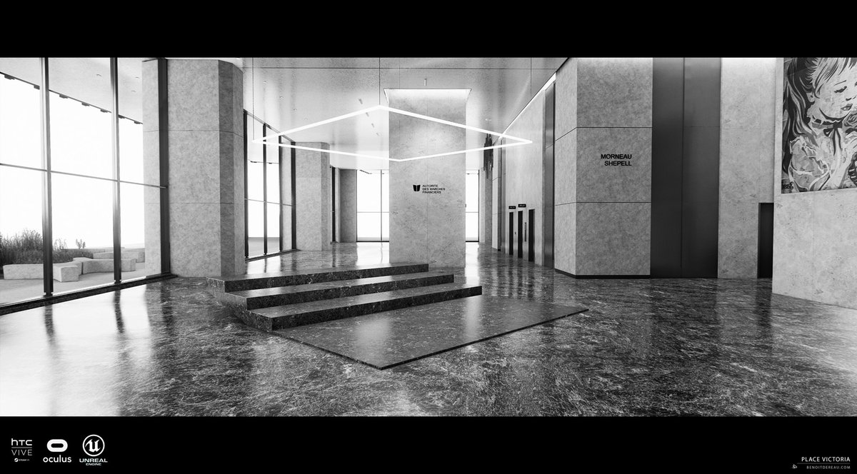 BenoitDereau's tweet photo. PLACE VICTORIA is an architectural visualisation for @Imagine36o using @UnrealEngine4 from @EpicGames . Working with @oculus and @htc Vive.

#ue4 #unrealengine #vr #virtualreality #htcvive #oculus #oculusrift #archiviz #architectural #interior #realtime #montreal #victoria https://t.co/LA4MMxWP6S