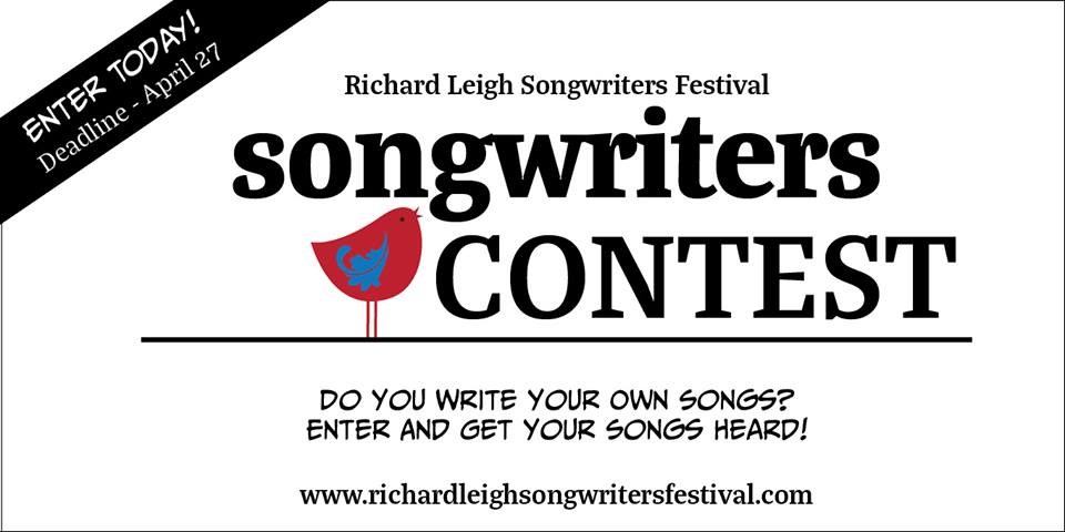 RLsongfest's tweet photo. Get your songs entered by Friday, April 27! Song categories include country, rock/pop, inspirational/gospel, bluegrass, folk, lyrics only and youth. Visit https://t.co/771yrdYtn5 for contest details. #RLSongFest #myvhcc #vhcc #songwriters https://t.co/kWjj9FfTXJ