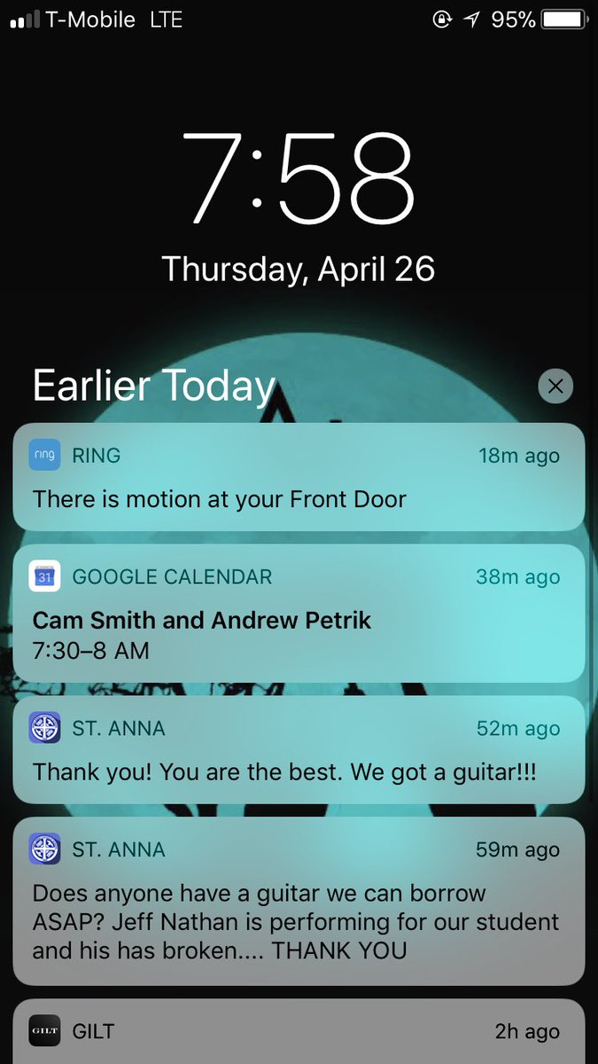 Atpetrik's tweet photo. This is one of the many values of a simple push notification one of our schools sent. 🙌🏻. @aplusapps_io https://t.co/hfsa5d7abn