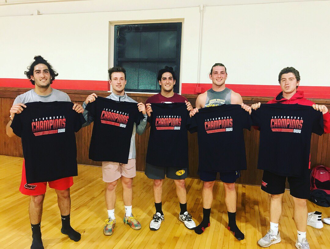 Congrats to our Intramural 3v3 basketball champions! #OhWooo #Intramurals