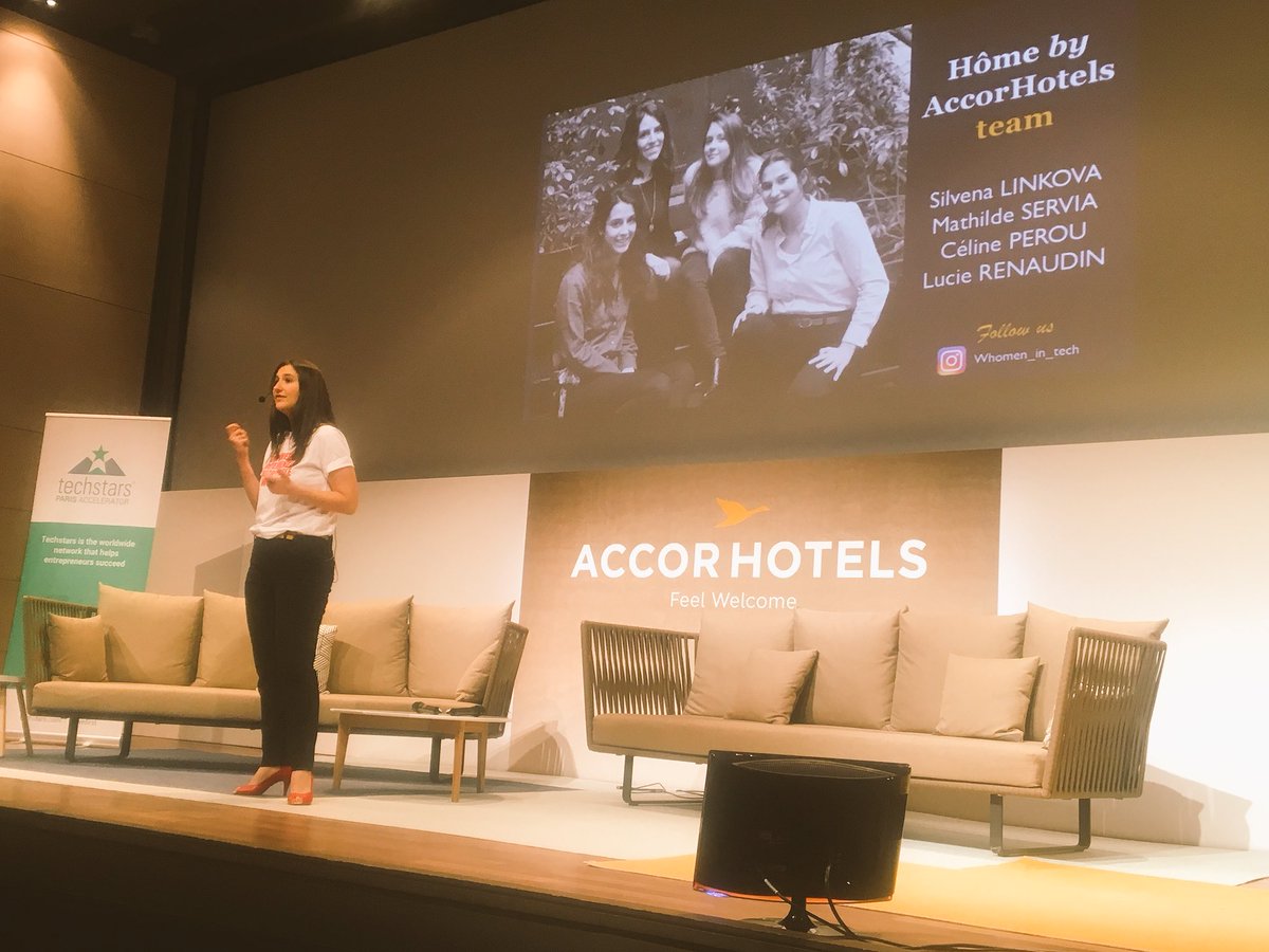 TechstarsParis's tweet photo. 🔥 Thibault Viort introduced @Accorhotels teams ... you guys are on fire !!!!!🔥 #tsparis #techstarsIntra2018 https://t.co/9lgM7pNQlV