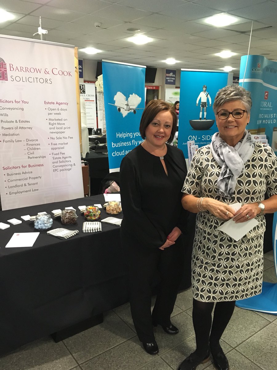 BandCSolicitors's tweet image. Margaret and Bernadette from our Estate Agency at #sthbizfair18 this morning. Come and have a chat about all your housing needs @StHelensChamber remember we are #allunderoneroof