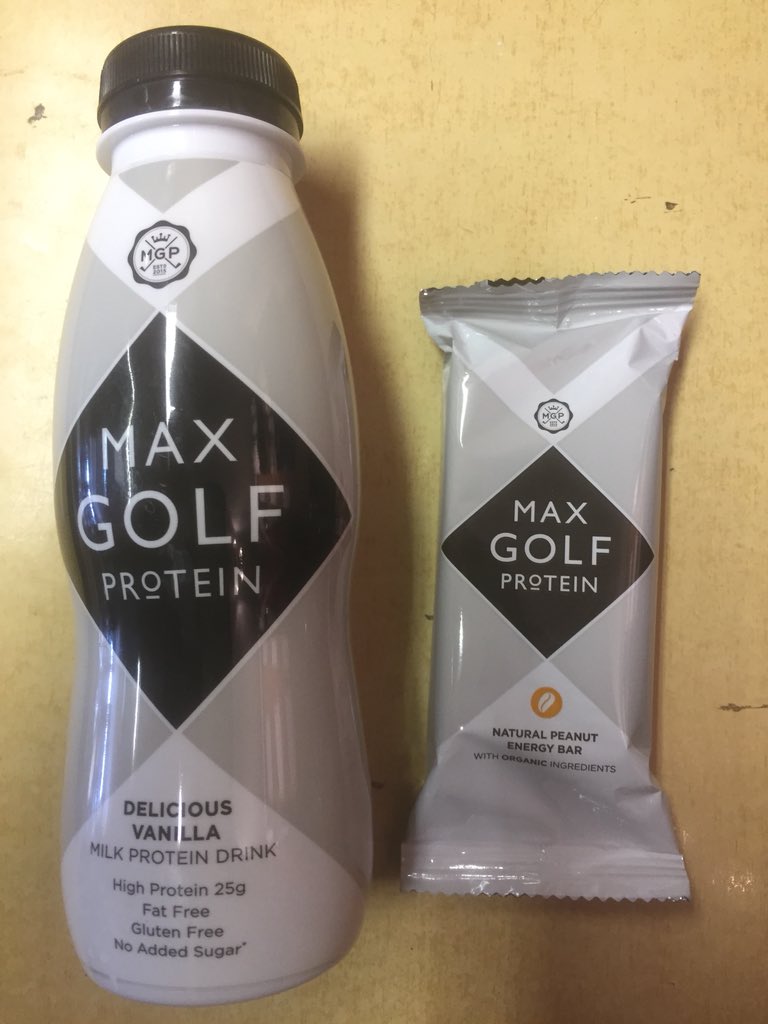 NickRogersGolf's tweet photo. We can now help you boost your energy levels around the course @FalGolfClub with @MaxGolfProtein drinks & energy bars now available @NickRogersGolf #getmorehealthy #higherprotein #lowerfat&sugarlevels #Golf #Cornwall #Falmouth https://t.co/BLf9LpHiAI