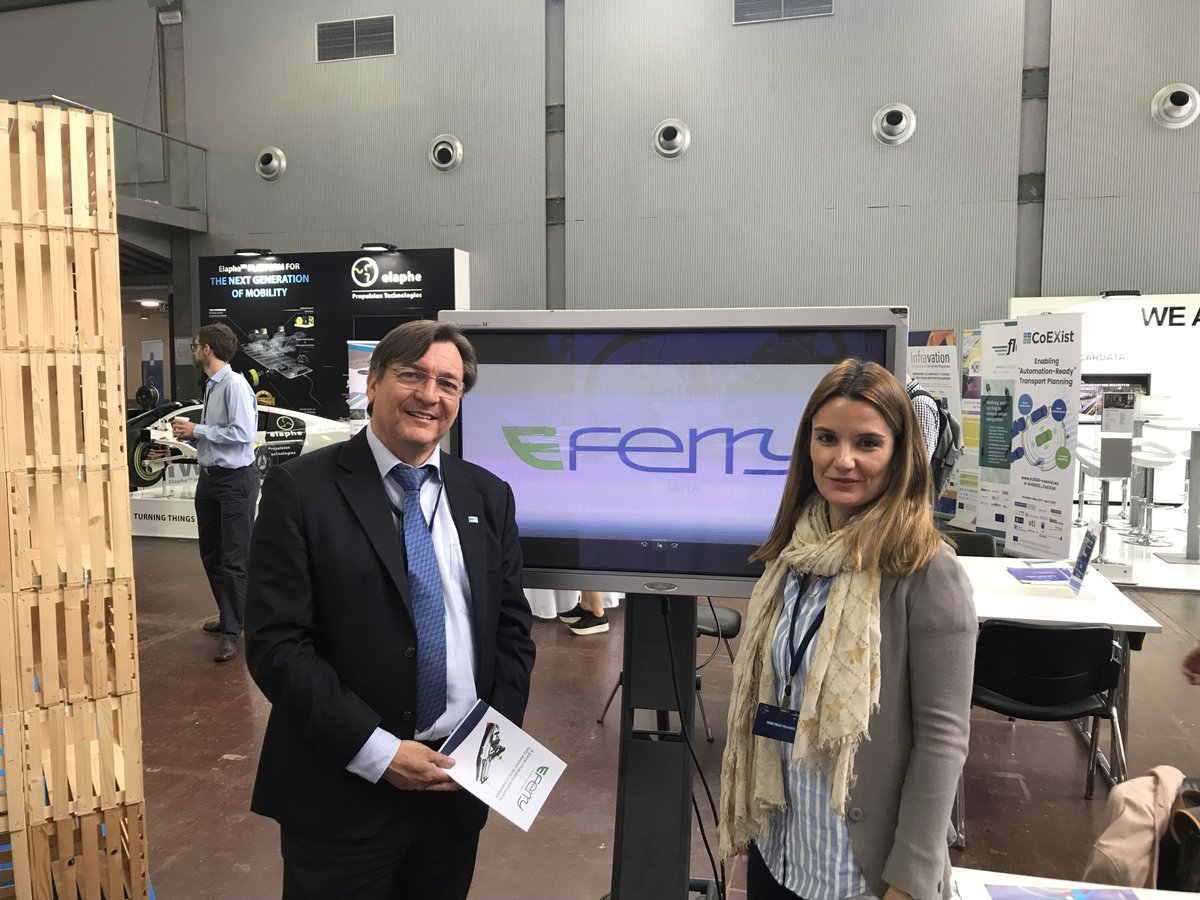 E-ferry project tweet media