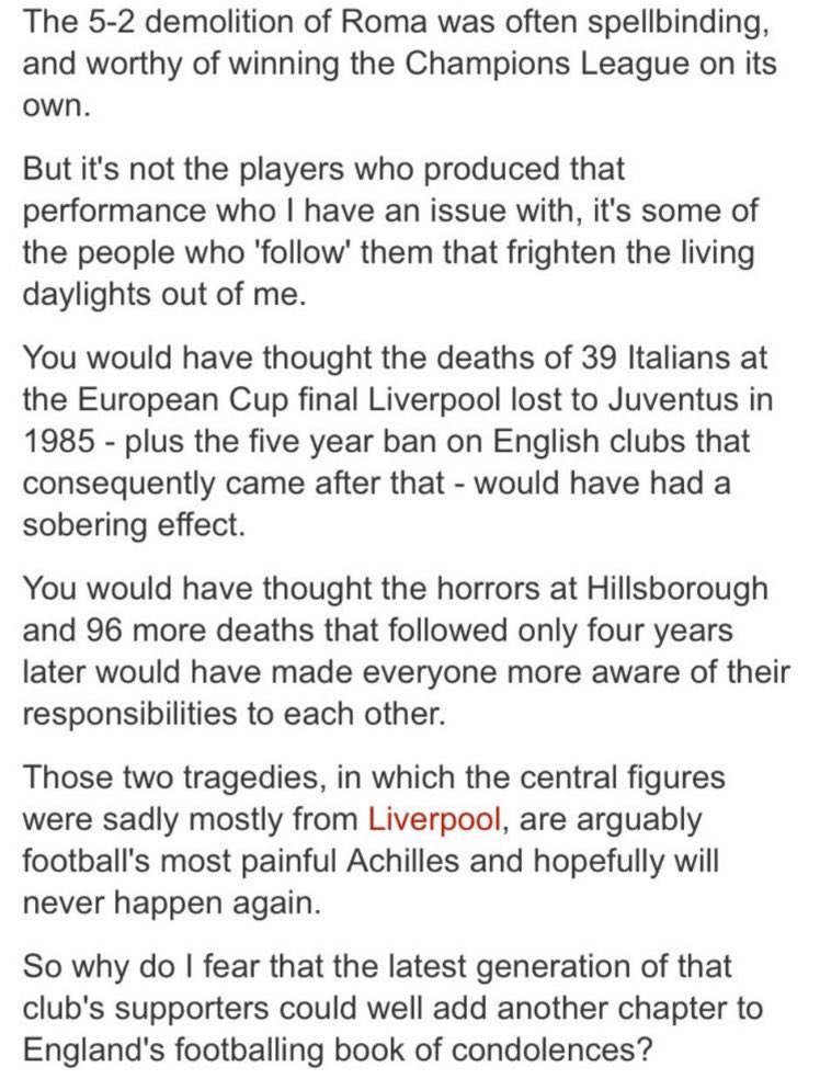 RichieG_LFC's tweet photo. Surprise, surprise.... the shithouse who wrote the appalling Express article today - Colin Mafham - is a former night editor of The Scum ‘newspaper’

#SunScum #DontBuyTheSun https://t.co/hj95hmce3u