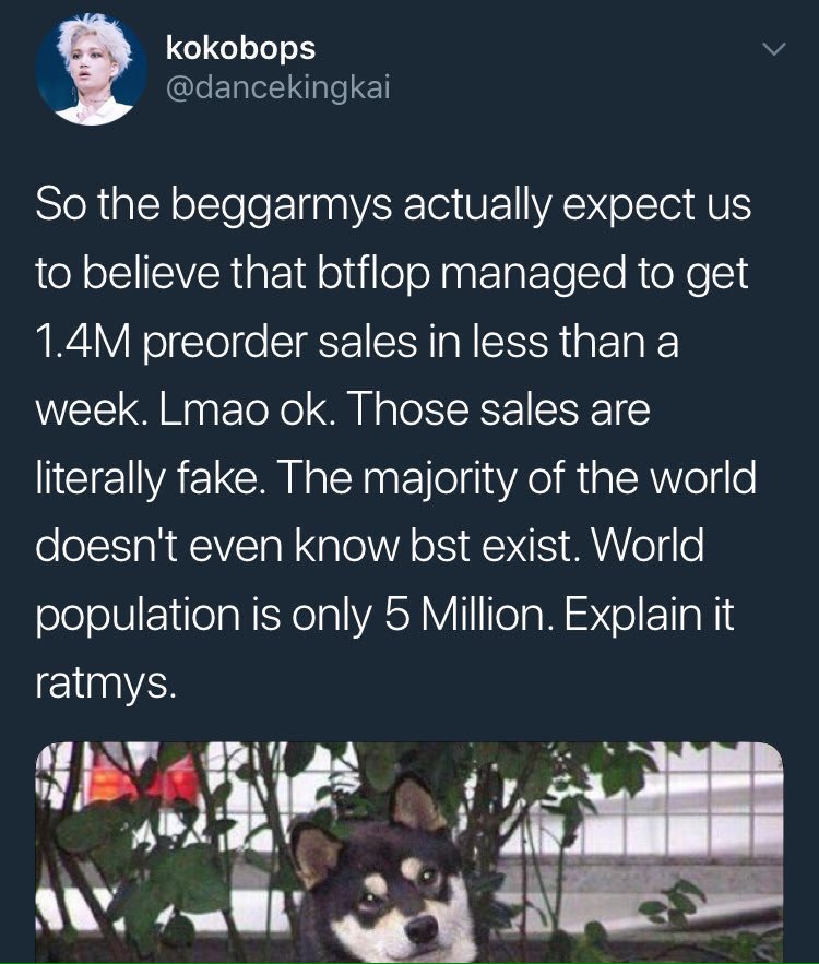 httaepkth's tweet photo. from "the world population is only 7M" 

to "World population is only 5 Million"

choose your fighter https://t.co/RAsNtuTFLG