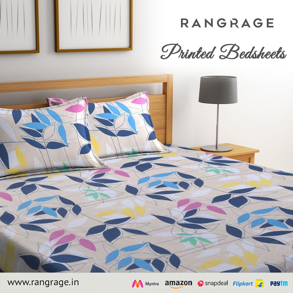 Rangrage1's tweet photo. 100% Cotton Double Bed sheets. Latest Styles. 
Shop Now on RANGRAGE https://t.co/gPvVZeA5TU
Get Flat 20% OFF - Use Code: WELCOME20
#bedlinen #cotton #bedsheets #cottonbedsheets https://t.co/10tdxqhrmc