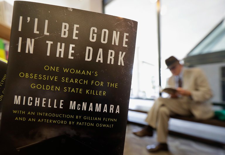 MonteBelmonte's tweet photo. 7:15AM @River939 @dcfc I Will Follow You Into The Dark @johndoefromX &amp; @kittythefool The Golden State @DBtodomundo Psycho Killer. Well done #michellemacnamara. Well done @pattonoswalt. #GoldenStateKiller https://t.co/WPrfVaA3Mr