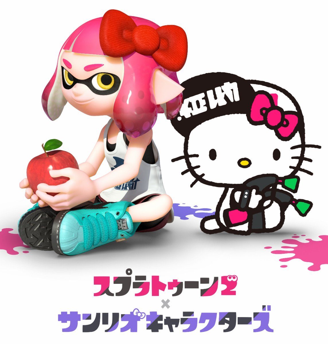 Sanrio Charatcer Collab: Splatoon 2 x Hello Kitty