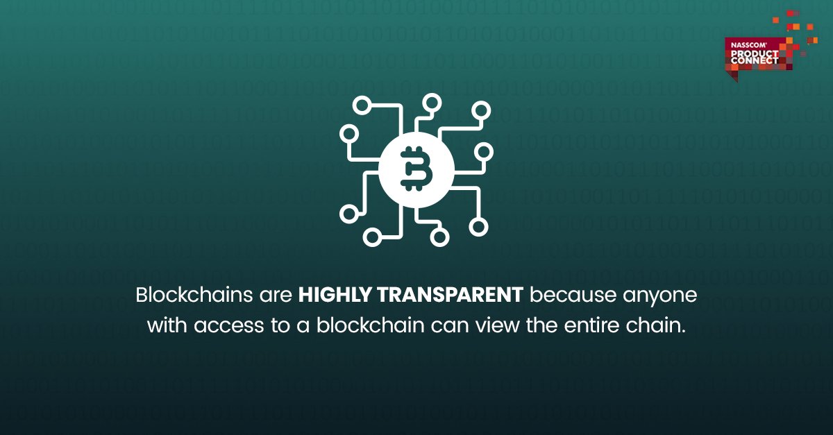 nasscomdeeptech's tweet image. This fact about blockchain technology can equip you for the next trivia hour or business exchange. #TechFact #BlockchainUninterrupted