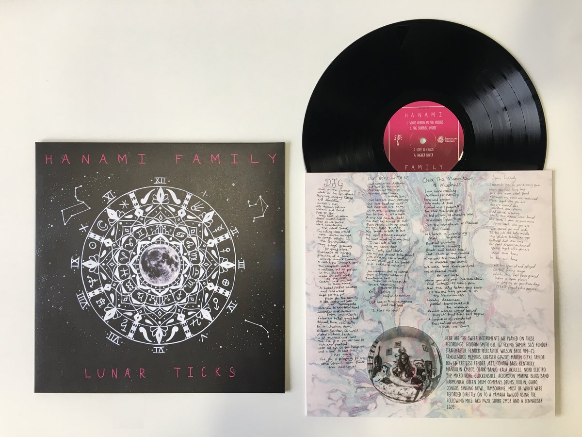 Breed_Media's tweet photo. Lovely 12" vinyl and CDs just dropped from @HanamiFamily 

The album 'Lunar Ticks' is released on 4th May and you can pre-order your copy right now from: https://t.co/6p2MxbugRZ

#vinyl #CD #vinylpress #lovevinyl https://t.co/dZEZGUXiTr