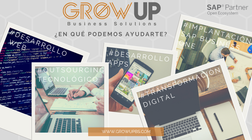 En #GrowUP ofrecemos diversos servicios para ayudarte con la #TransformacionDigital de tu pyme. ¿Qué necesitas?
¿Una web? ¿Una App? ¿Un ERP?  Podemos ayudarte.

nuestra web: growupbs.com