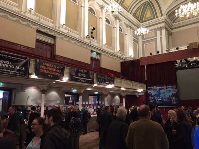 Check out these pics from a fantastic first day at <a href="/PaisleyBeerFest/">Paisley Beer Fest</a>! Doors are open at Paisley Town Hall for day two - who's heading along?