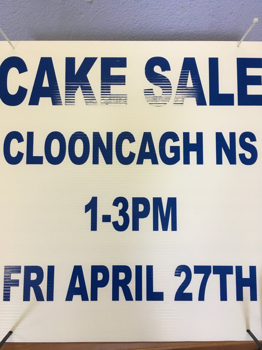 ClooncaghNs's tweet photo. We're so excited for our cake sale tomorrow. All welcome. Please support. #autismawarenessmonth https://t.co/gdsmTvdirW