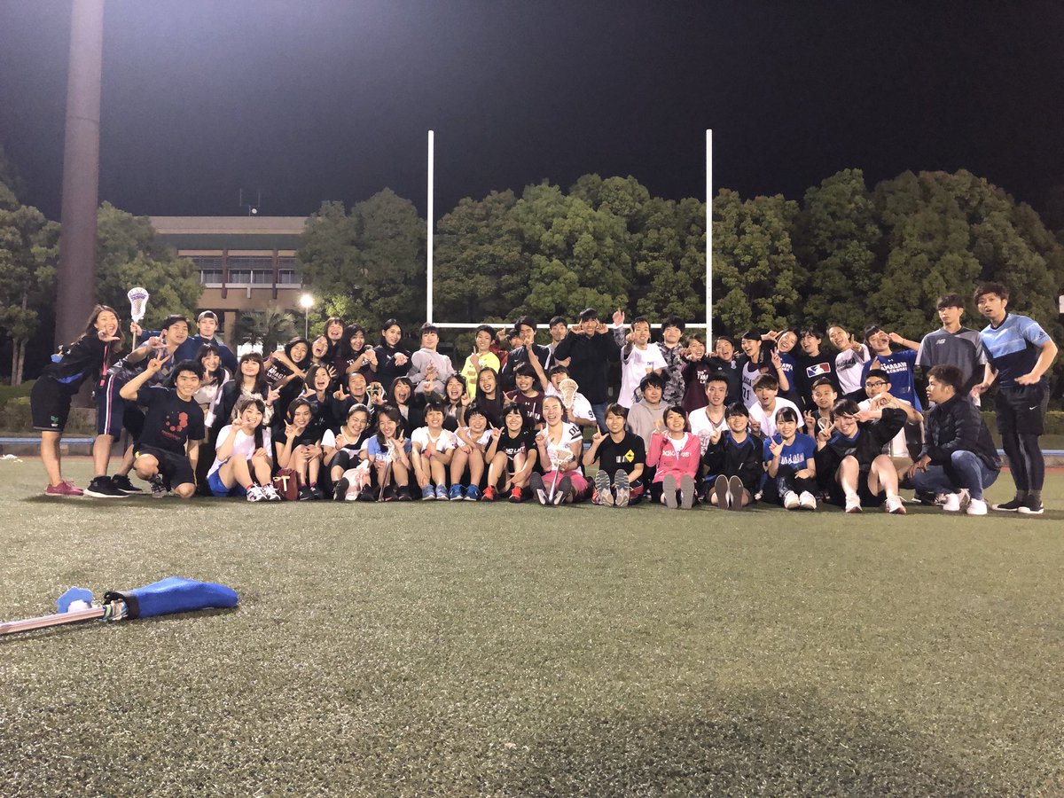 ナイスファイトです👊✨
今日の新歓で女子ラクロス部は12人が入部確定しました👭💕

いよいよラストの新歓は5月7日 17:30〜  @記念グラウンド で実際にクロスを使ってみる会を行います🐻🌈

もちろん普段のナイター練で練習を見学するのも大丈夫です🙆‍♀️

質問等ありましたらDMまで🌼🌼🌼