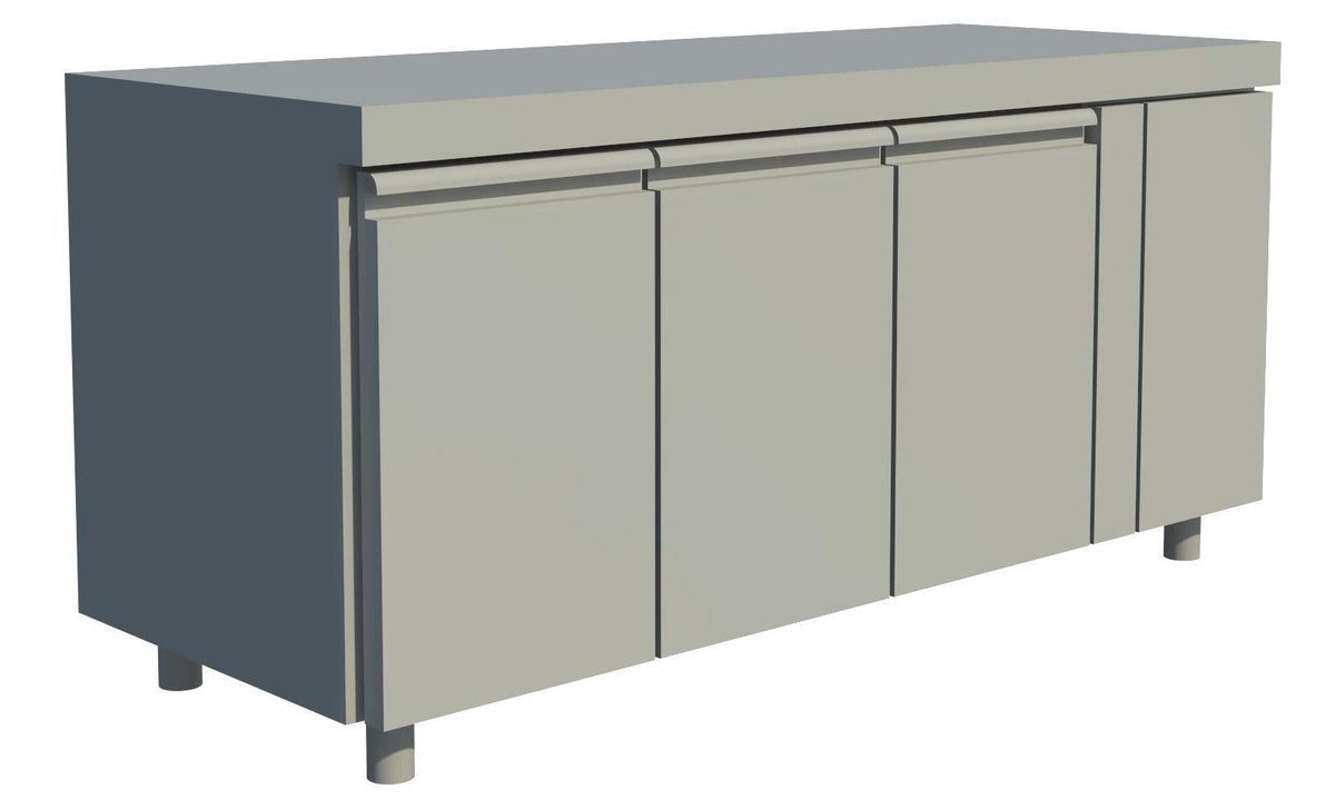 This chiller cabinet will find the perfect spot in a digital #kitchen #DigitalModel. The #BIM object is downloadable in #Revit 2015 and #IFC #LOD 200 and 400 formats.
👉buff.ly/2qWfHN9👈 | #BIMlibrary #Construction #Architecture