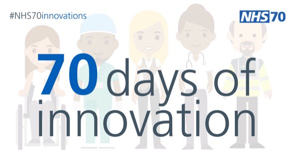 Barnsley_MVP's tweet photo. 🎉 Today is 70 days until the NHS turns 70 years old🎉

In the run-up to the NHS’s 70th birthday celebrations on Thursday 5 July, the #NHS70Innovations campaign begins today! It will be shining the spotlight on a diverse range of existing and new innovations 👍 https://t.co/zip8aQvdOa