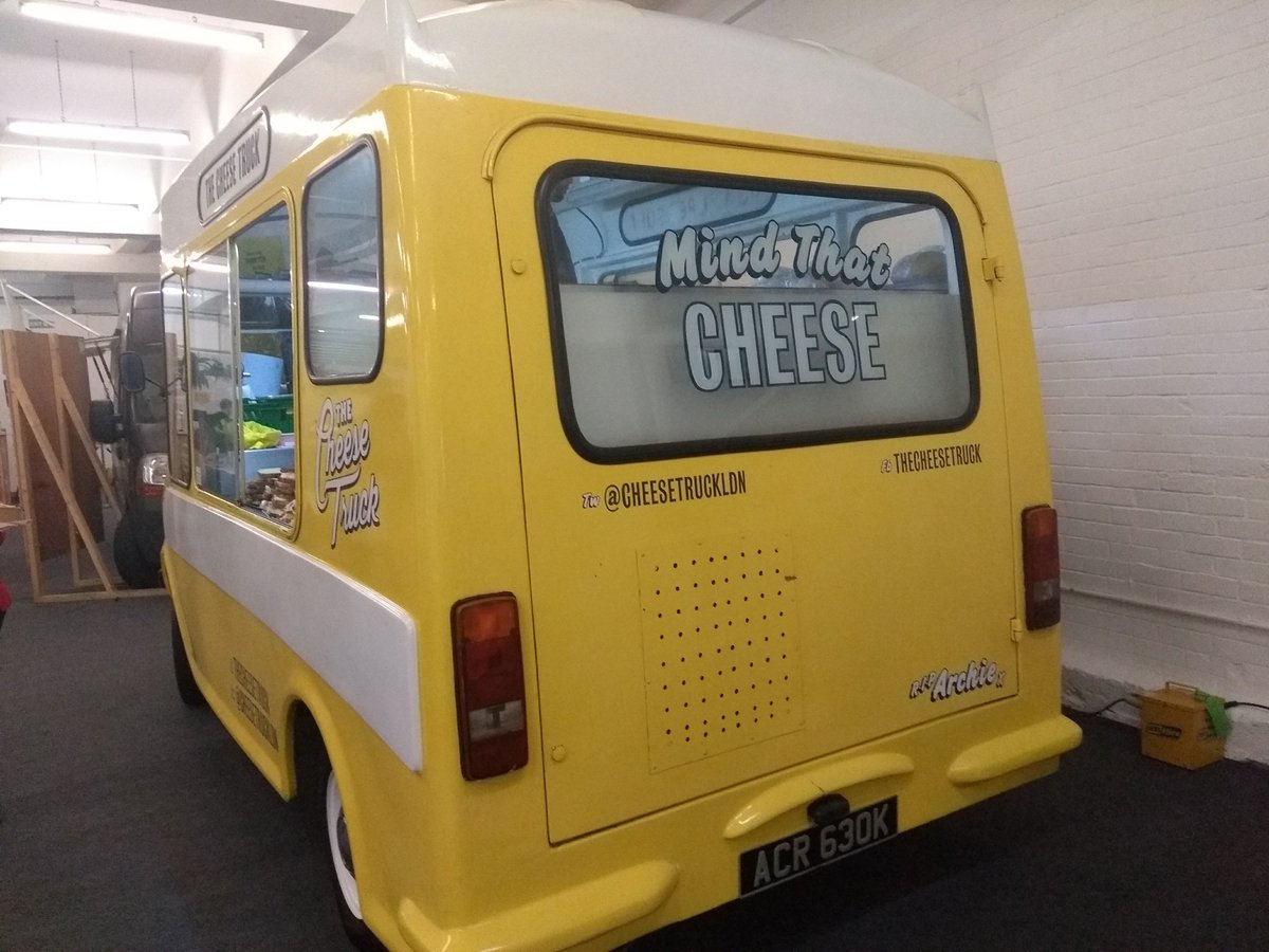 Another visit to the cheese truck. Living a long life isn't important to me... #incheesewetrust #DANDAD18