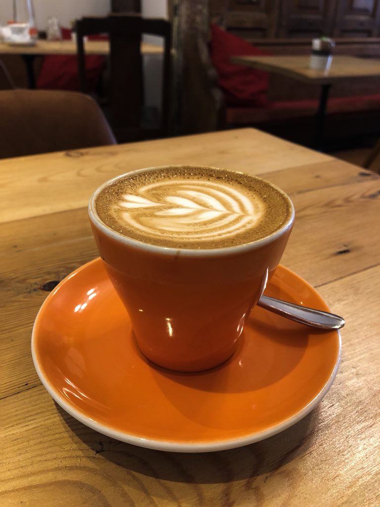 AlexMurley18's tweet photo. Working in new locations is the best! Especially when the coffee is this goood #PUSHโ๐ป #Coffee #Exeter #DevonCoffee #RisingUp https://t.co/wzGx58rXvS