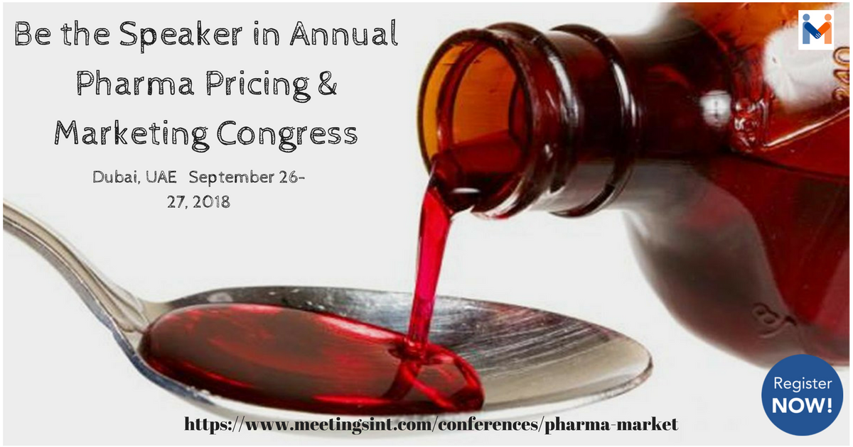 publichealth020's tweet photo. Be the Speaker in Pharma Market 2018 Conference!!!!!!! Register Now For the Conference
Drop your queries at pharmamarket@meetingint.org
#Meetings_Int #Pharma Market #Pharma Pricing #Dubai #UAE #September 26-27 https://t.co/6RmZqWcn9E