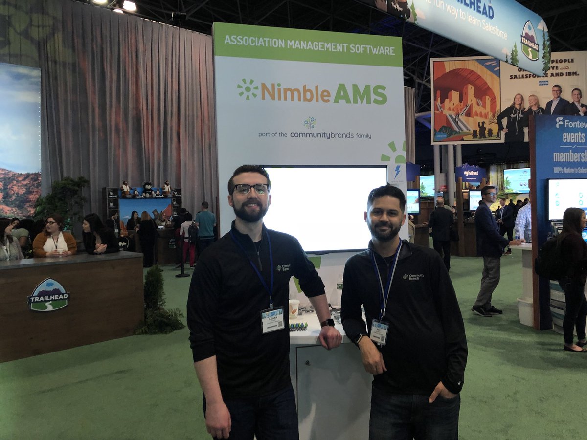 Association Software built on #Salesforce at   #SalesforceTour