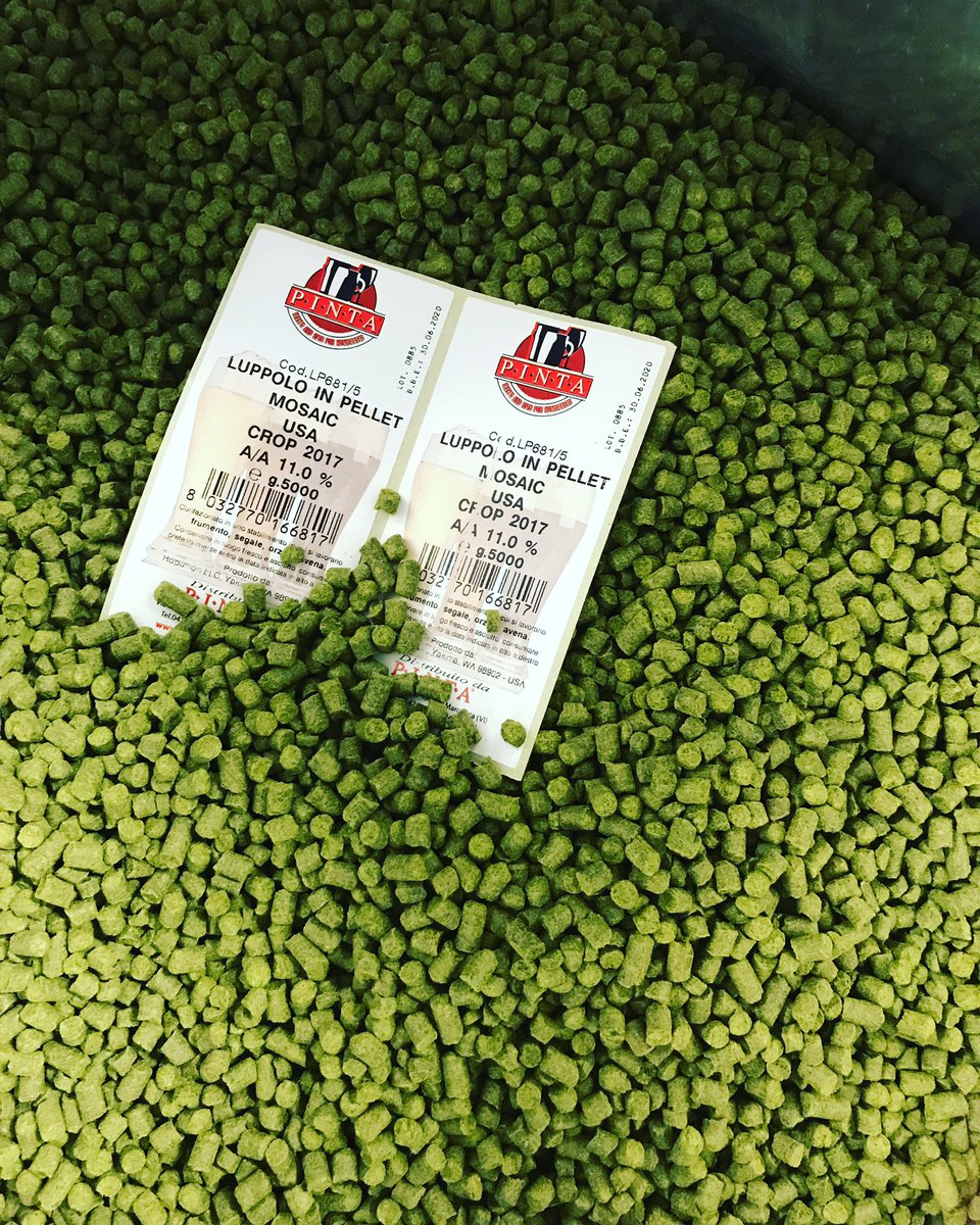 pinta_hb's tweet photo. Mosaic crop 17 in tua house @47Hops 
#hops #beer #CraftBeer #beer #birra #birraartigianale https://t.co/4JYk4ZNnTJ