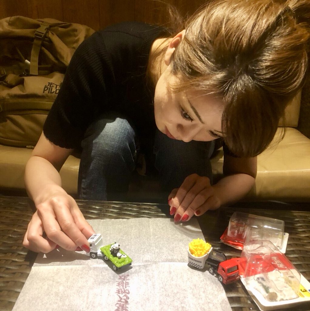 牽引車ひたすらバック練習