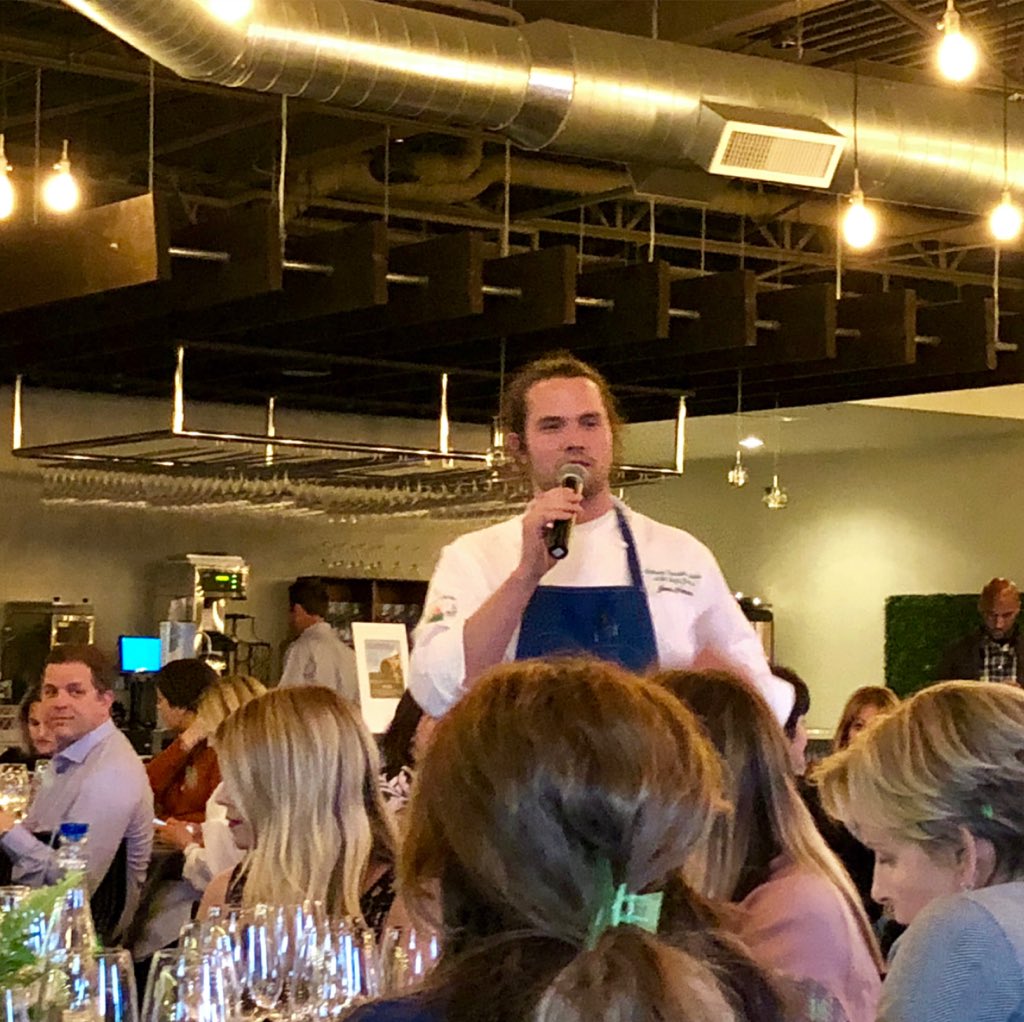 CulinaryVegInst's tweet photo. Great dinner last night at the Great Lakes Culinary Center For @Hour_Detroit with chef Brad Greenhill of restaurant #Takoi - proud to be a part of it 🙌🏻 https://t.co/bYGOyg8VI2
