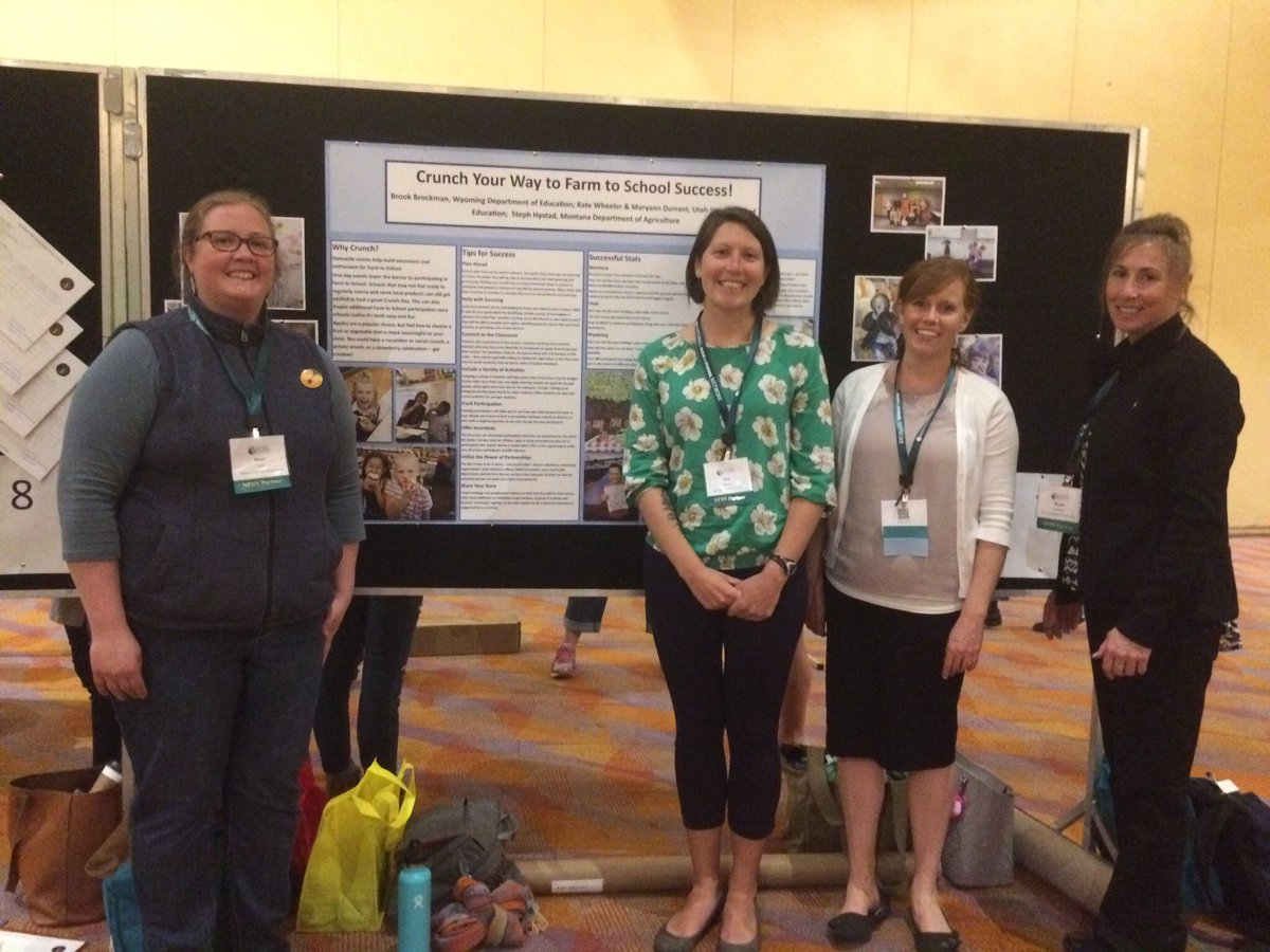 #Farm2Caf18 <a href="/MTAgriculture/">Montana Department of Agriculture</a> <a href="/WyomingAG/">Wyoming Dept of Ag</a> <a href="/UtahGov/">Utah.gov</a> representing Crunch Time activities in the Rocky Mtn West #MTCrunchTime #MontanaAg