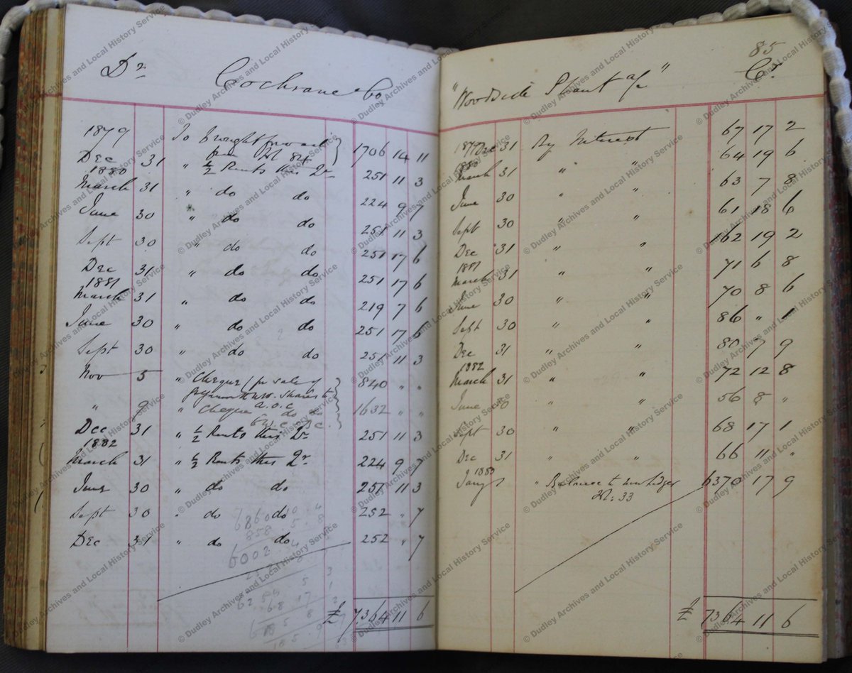 DudleyArchives's tweet photo. We’d like to say a big thank you to the Friends of Dudley Archives who last month purchased records at auction to then donate to the Archives. The records belonged to J. B. Cochrane of Cochrane &amp; Co., who operated Woodside Ironworks and Foundry, and date back to 1859! https://t.co/ZmUSxh0KK5