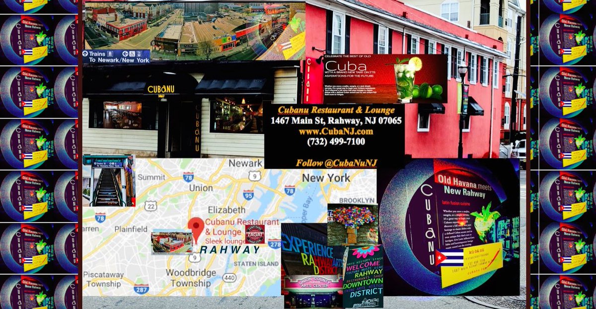 CubaNuNJ's tweet photo. Make your Weekend Reservations #CubaNJ  CubaNu Restaurant and Lounge family owned and operated since 2007.  Rahway, NJ 07065: Follow CubaNu on Google #CubaNJ https://t.co/hI4fmBJhQ5 https://t.co/zGpbTURW0l