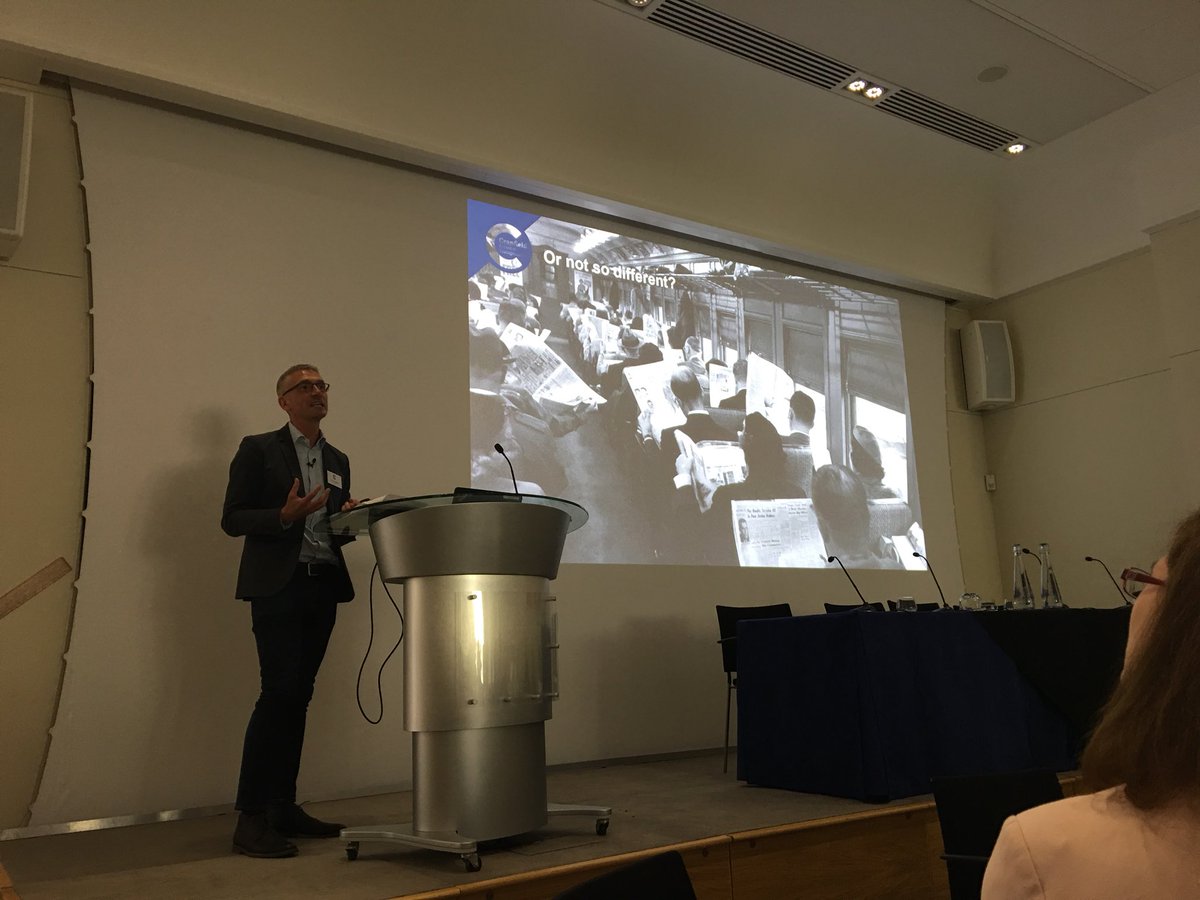 RT <a href="/FionaMESH/">Fiona Blades</a> Dr David Walker, Happen, shows how our behaviour isn’t so different! Switch newspaper for smartphone. <a href="/cranfieldmngmt/">Cranfield Management</a>  x.com/FionaMESH/stat…