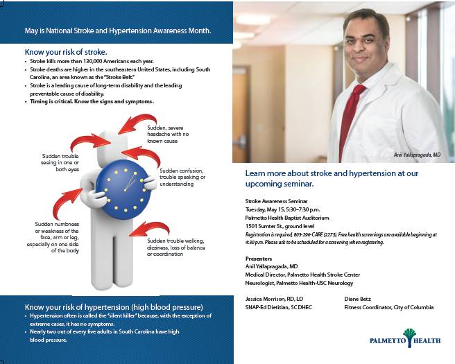 NEWSoulStudy's tweet photo. This will be a very informative seminar hosted by Palmetto Health! https://t.co/7u93m6uDEa