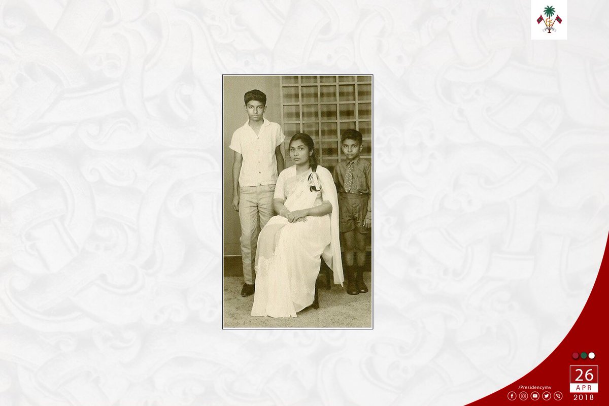 presidencymv's tweet photo. Kureege Raeesuljumhooriyyage anbikanbalun Mariyam Saeedh dhemiothumuge aalamah dhathurukurevvumaa gulhigen, e aailaa ah Raeesuljumhooriyyaa thauziyaa vidhaalhuvejje 
https://t.co/uJdA23tllV https://t.co/wUpP8wJbw2
