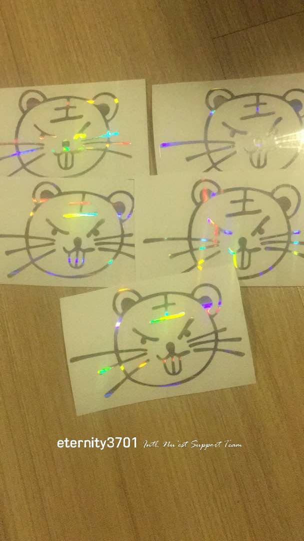 eternity3701's tweet photo. #Eternitygiveaways 21st is up.
#Baekho stickers.
How to join
Follow @eternity3701
Comment " I want to join "
Like & RT this tweet
Like,RT and Comment on your Tweet
#Aron_CharityProject link below:
https://t.co/nLUx27Pa1V
Only for #DOUBLEYOUinbkk
#NUESTWinBKK ขาย https://t.co/c994QZZEck