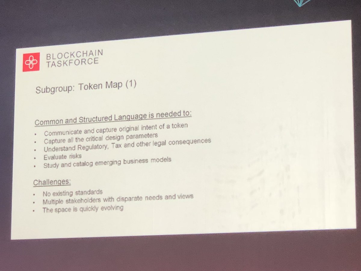DavidBundiX's tweet photo. . @VasiliyS sharing the #TokenMap from #SwissBlockchainTaskforce at #BCSummit2018 #BlockchainSummit in #Zug #Switzerland https://t.co/rPMMLjknCY