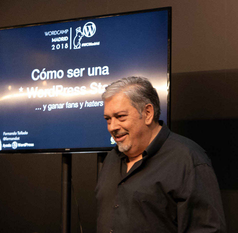 CarlosLongarela's tweet photo. WordCamp Madrid, ¿Ha merecido la pena? Ya os desvelo el final, desde luego que si, han puesto el listón muy alto para las siguientes WCs https://t.co/UEcHdxJbzm https://t.co/rtX1w8oiKc