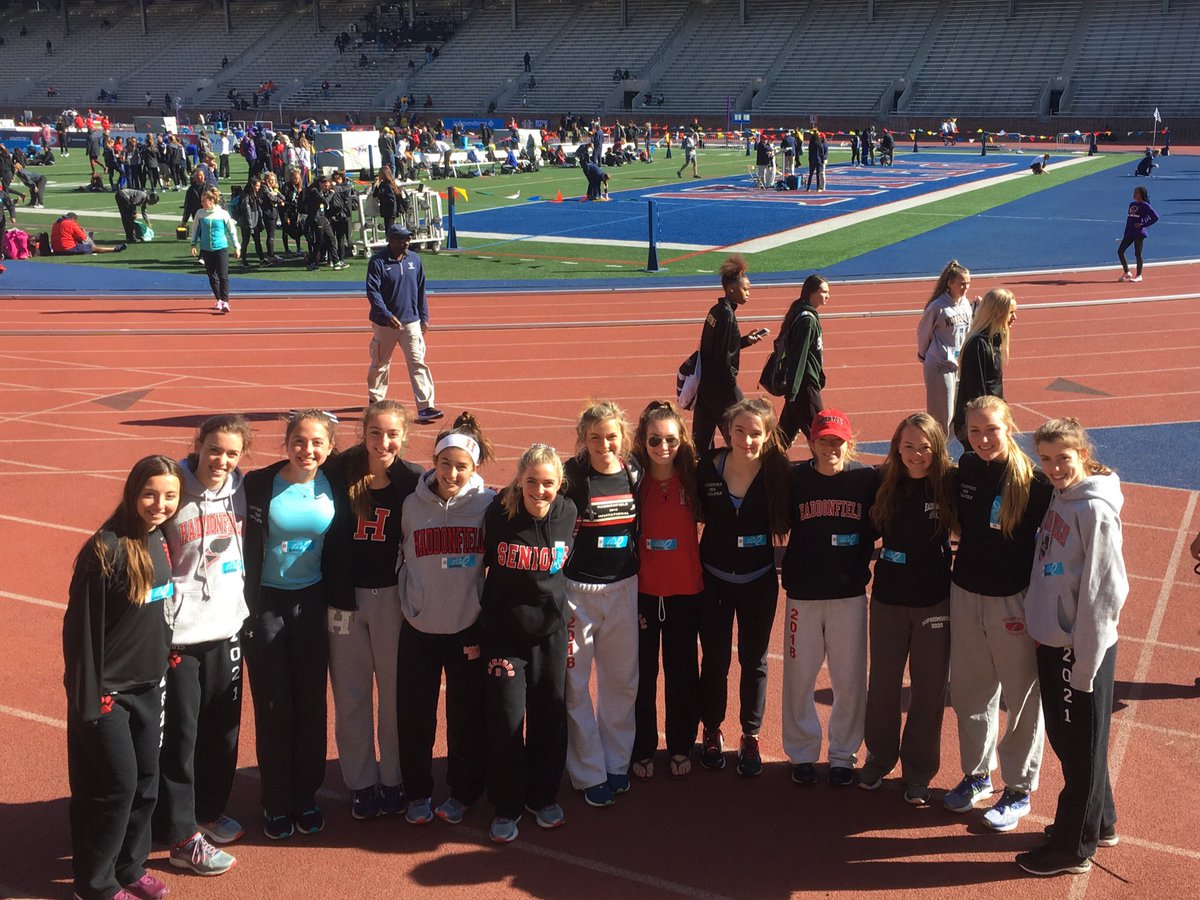 dawgstf's tweet image. Haddonfield ladies at Penn!!!!