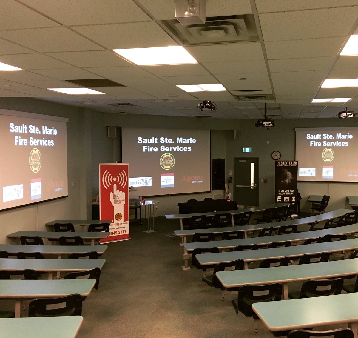 We are ready to go @AlgomaU for the @SSMSciFest! #artie2018 #firesafe https://t.co/vWotQreB0g