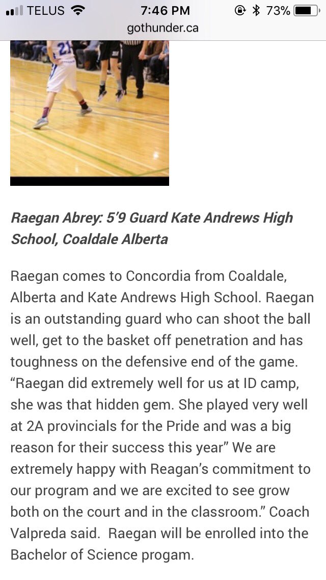 JacenAbrey1's tweet photo. Can a parent be any prouder when their child gets to play post secondary basketball @KAATHLETICS https://t.co/THHExkDDCP