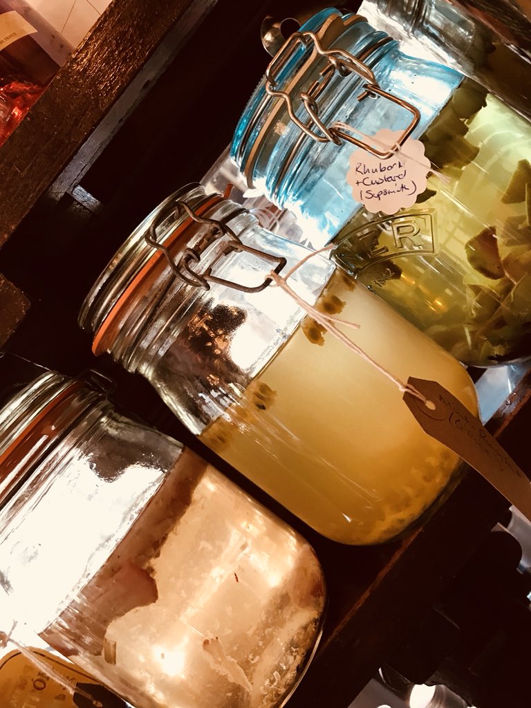 TheViaductEC1's tweet photo. Three amazing new infusions are almost ready to go live from tomorrow. Make sure you try emβ all!!!! #viaductec1 #Gin #ginfusion #ginmaster #ginpalace #oldbailey #newgate #fullers #onlyatfullers #fullerskitchen https://t.co/R5OpOyMaUG
