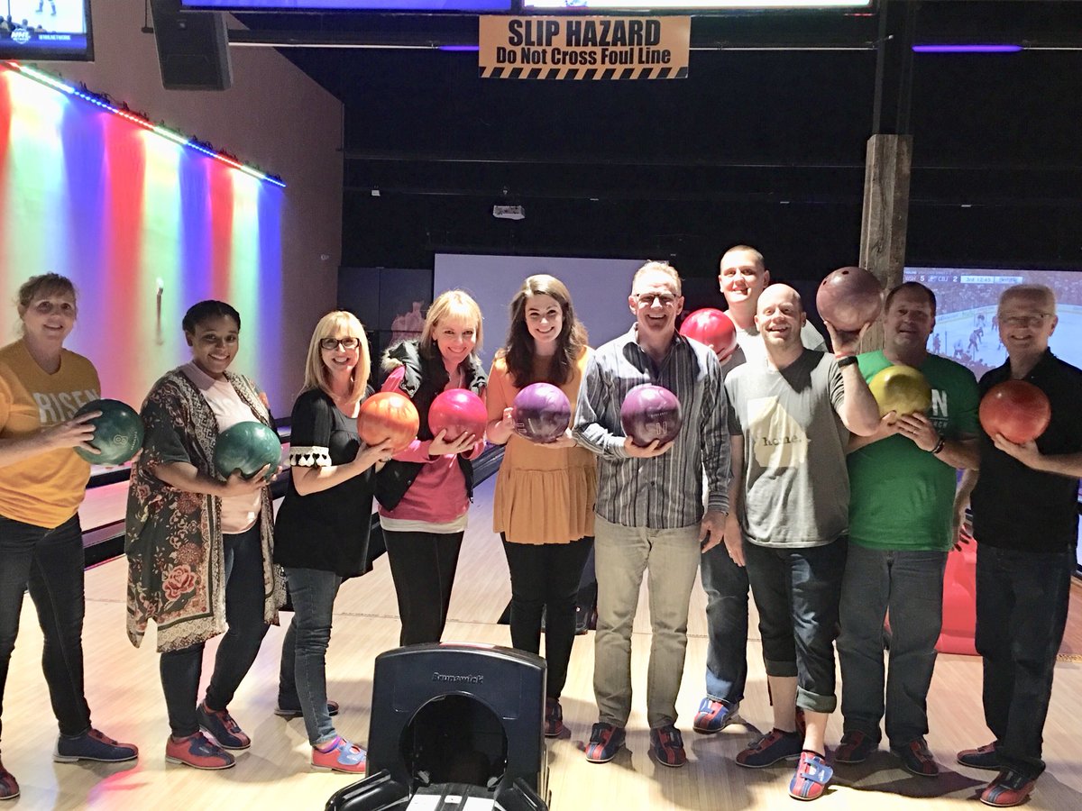 solidrockGA's tweet photo. Teams that play together stay together! It was a great day bowling with most of our team! 🎳 https://t.co/TEVp0ORtQY