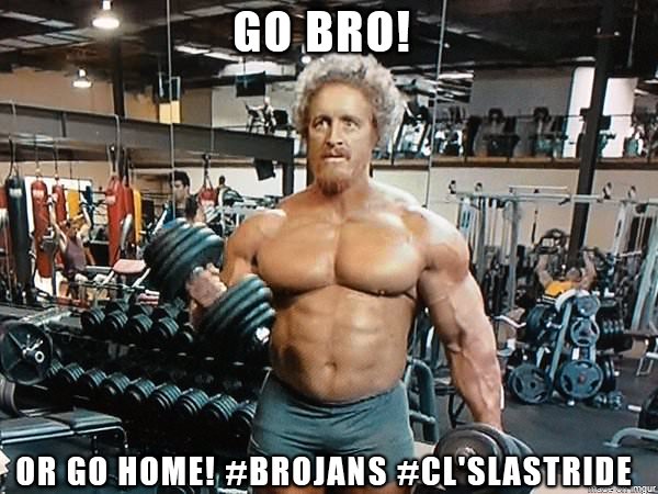 BrojanBaseball's tweet photo. Bros doing battle today in the @ConfCarolinas tournament at 3 vs King! #Brojans #DefendTheTitle. #GoBroOrGoHome. #CL'sLastRide https://t.co/UTtkoNahJu