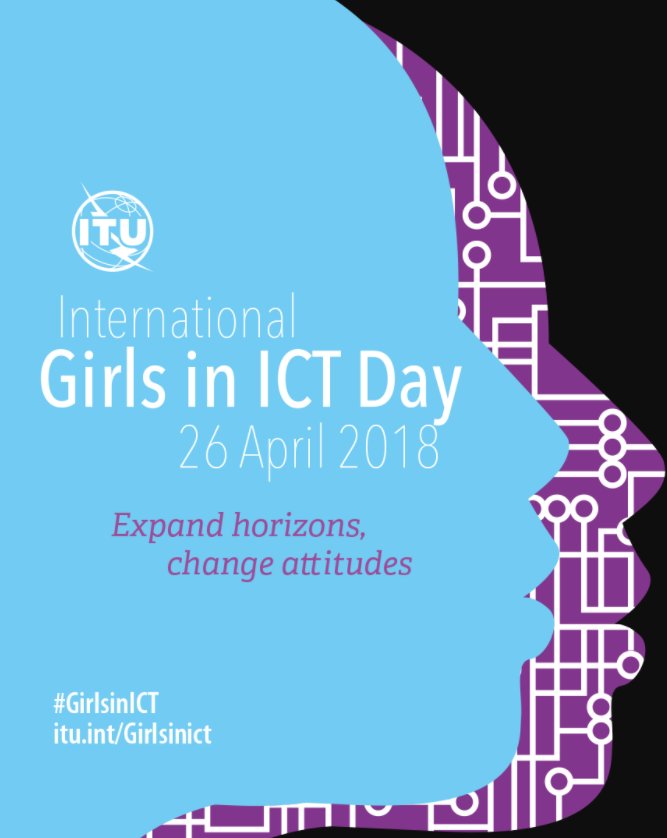 Únase al @ITU y @OEA_Telecom #CITEL para celebrar #GirlsinICT y saltar la brecha digital #GenderDigitalDivide . #NiñasEnLasTIC