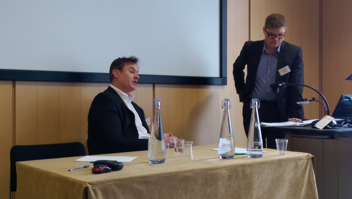 UoNEnergy's tweet photo. Interesting afternoon sessions from Mark Gillott @UniofNottingham and Robert Lambe @MeliusHomes at #buildrevolution #CommunityEnergy https://t.co/kFrQSixV2B