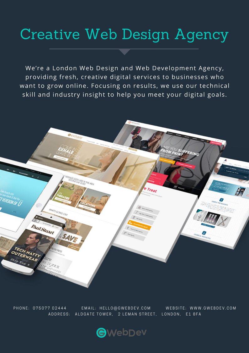 gwebdev's tweet photo. NEED A WEBSITE?
We Build Websites That Build Brands!
.
https://t.co/fhrG9CBspq
.
#WebDesign #WebDevelopment #Designer #Developer #GWebDev #WordPress #Websites #CreativeDesign #WebDesignAgency #Businesses #Startups #Founder #Entrepreneur #CreativeAgency #MinimalDesign #London https://t.co/iRvscKVSu5