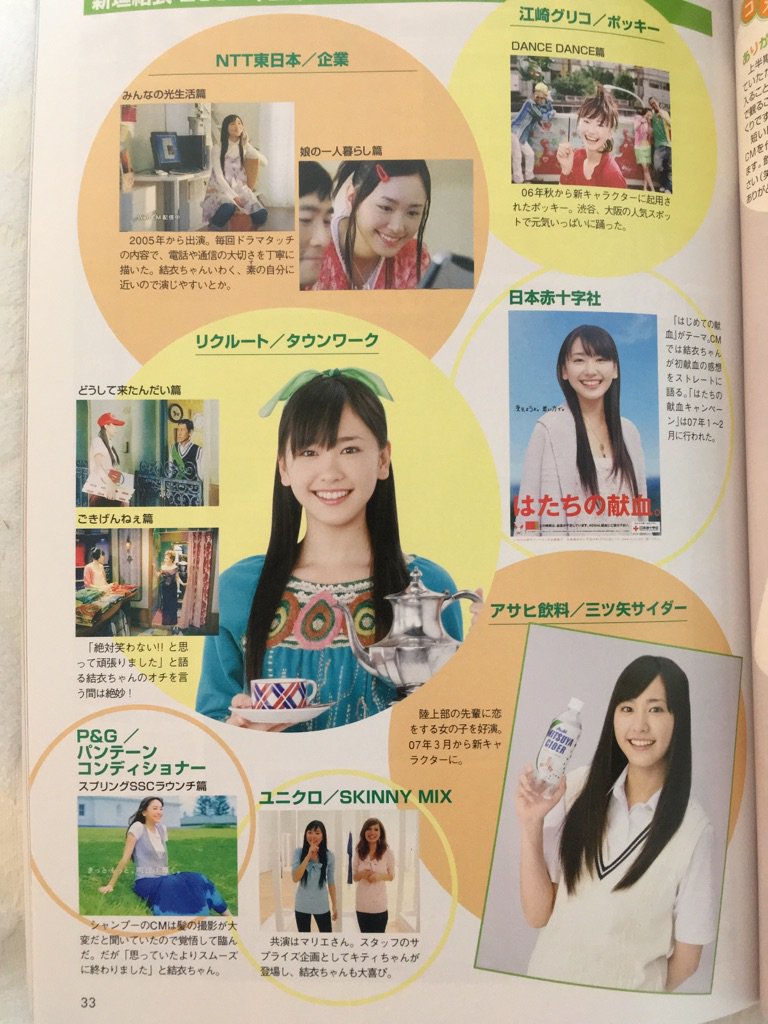 読者の選ぶ10代タレントベスト10 第1位 新垣結衣 710点 2007上半期