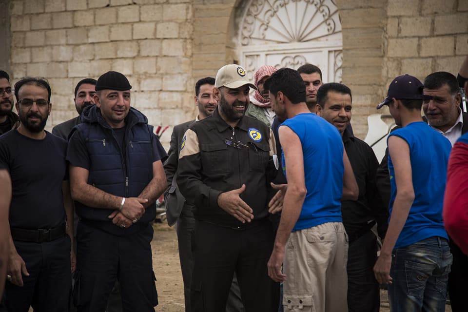 SyriaCivilDef's tweet photo. In the Deaf and Mute International Week, the #SyrianCivilDefence teams are participating in the festival in the Eastern Province of #Daraa Governorate, and providing daily entertainment activities for our friends with special needs. #Syria https://t.co/kXdDQo1soE